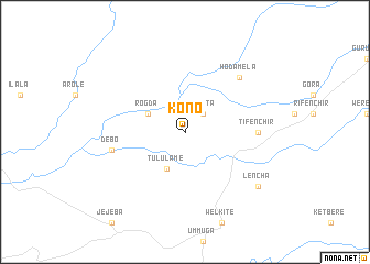 map of Kono