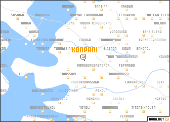 map of Konpani
