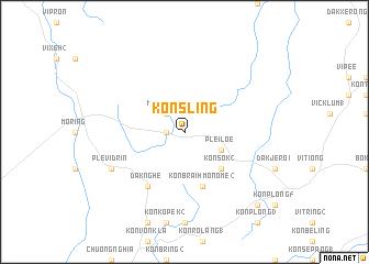 map of Kon Sling