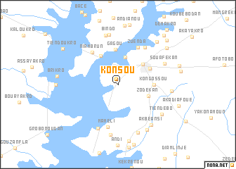 map of Konsou