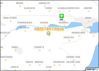 map of Konstantinovo