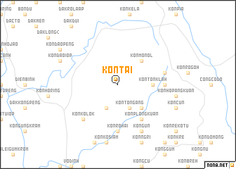 map of Kon Tai