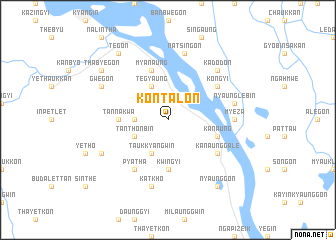 map of Kontalon