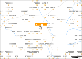 map of Kontha