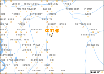 map of Kontha