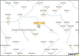 map of Kontha