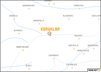 map of Konuklar