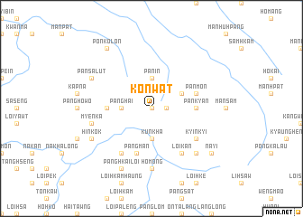 map of Konwat