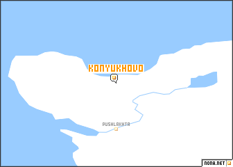 map of Konyukhovo