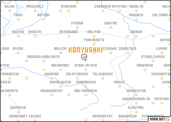 map of Konyushki