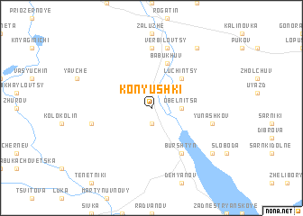 map of Konyushki