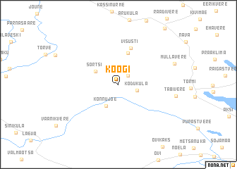 map of Koogi