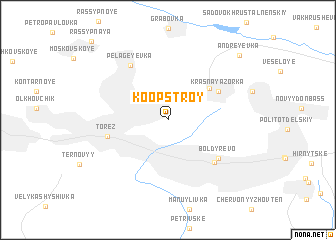 map of Koopstroy