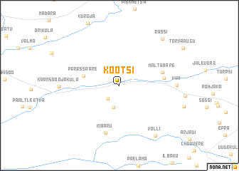 map of Kootsi