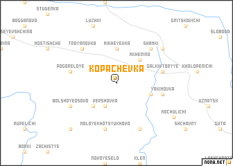 map of Kopachëvka