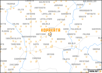 map of Kopakata