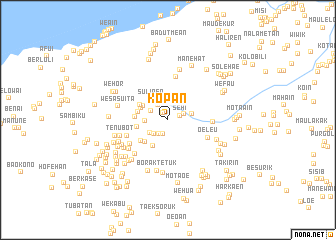 map of Kopan