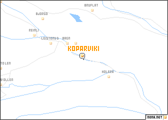 map of Koparviki