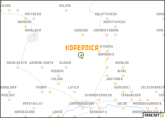 map of Kopernica