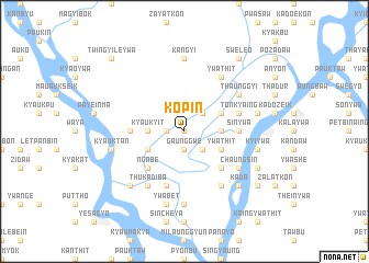 map of Kopin