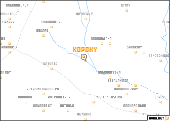 map of Kopoky