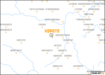 map of Kopo Tē