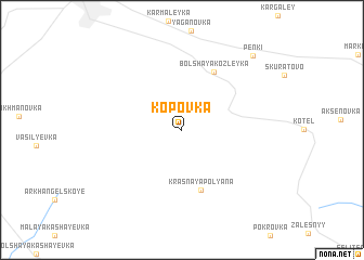 map of Kopovka