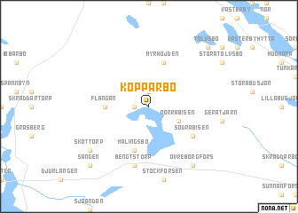 map of Kopparbo