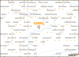 map of Koppel