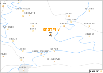 map of Koptely