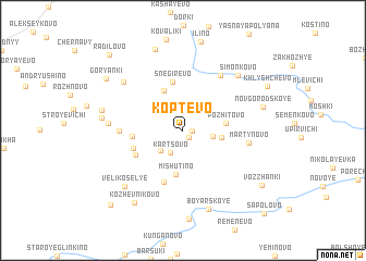 map of Koptevo