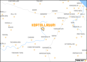 map of Koptolladŭ-ri