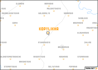 map of Kopylikha