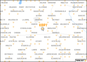 map of Kopy