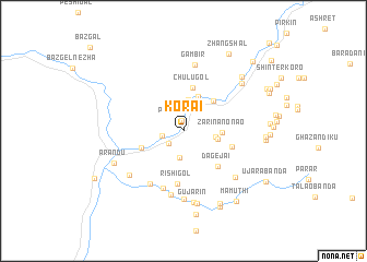 map of Korai