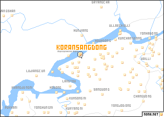 map of Koransang-dong
