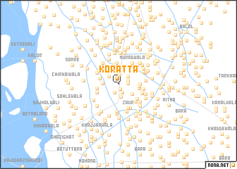 map of Koratta