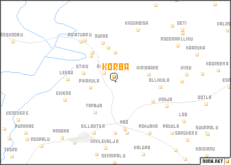 map of Korba