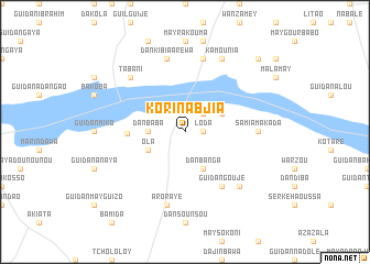 map of Korin Abjia