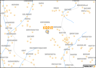 map of Korīn