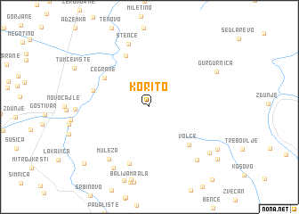 map of Korito