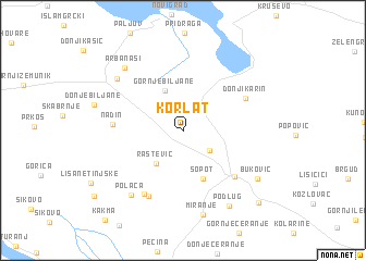 map of Korlat