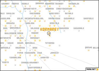 map of Kormarey