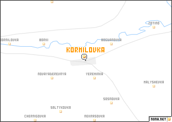 map of Kormilovka