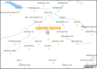 map of Kornachëvka