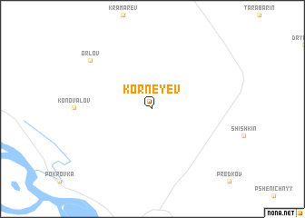 map of Korneyev