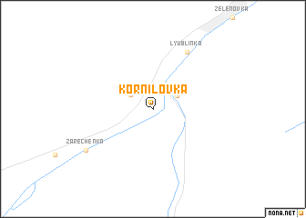 map of Kornilovka