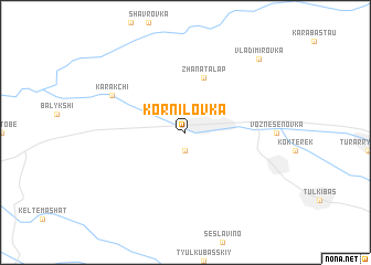 map of Kornilovka