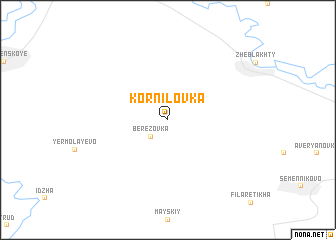 map of Kornilovka