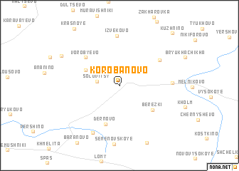 map of Korobanovo